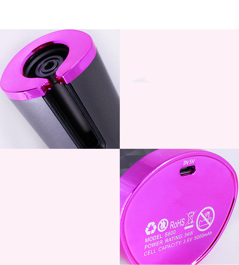 Rechargable LCD Portable Hair Curler