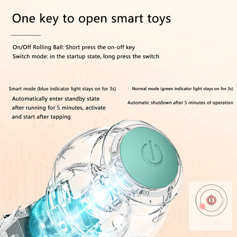 interactive Cat Intelligent Rolling Ball