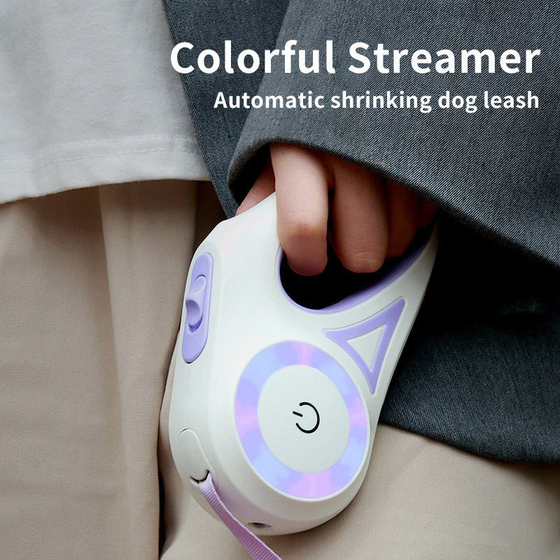 Dog LED Retractable Leash